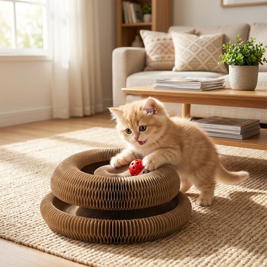 Accordion Cat Scratcher Lifestyle