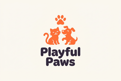 Playful Paws Logo B