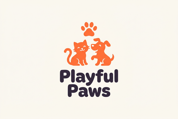 Playful Paws Logo B